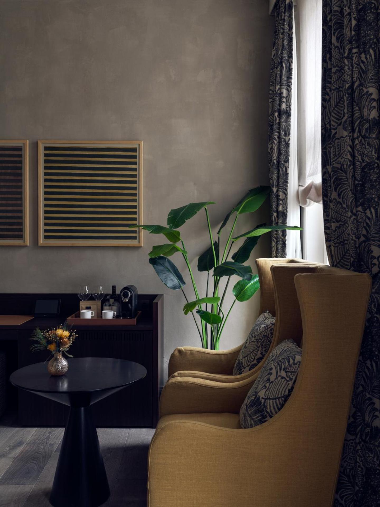 Botanic Sanctuary Antwerp - The Leading Hotels Of The World Экстерьер фото 3D rendering of a room