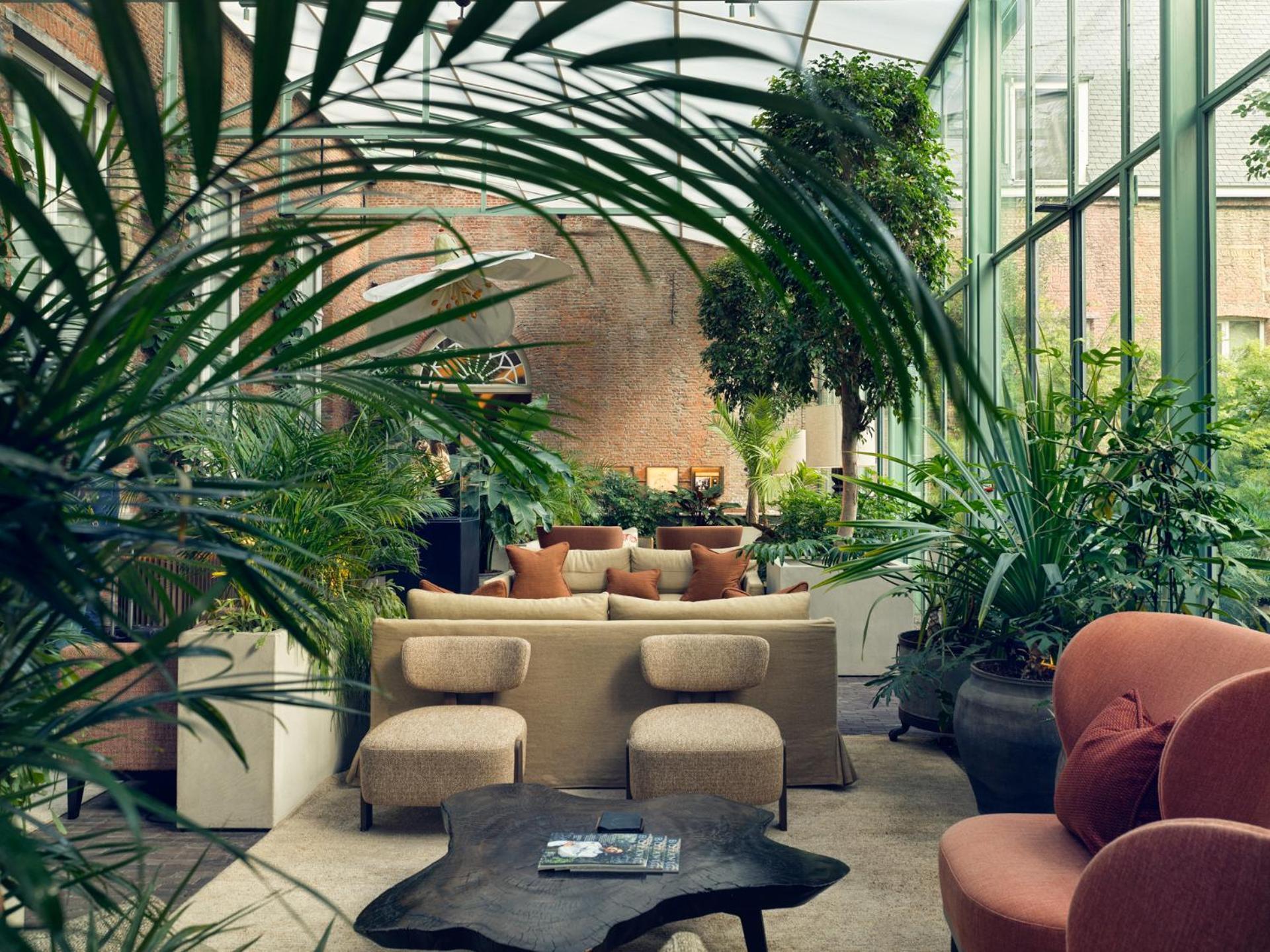 Botanic Sanctuary Antwerp - The Leading Hotels Of The World Экстерьер фото The conservatory