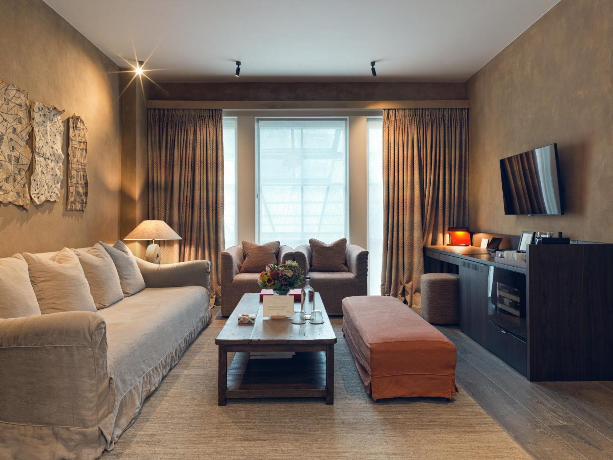 Botanic Sanctuary Antwerp - The Leading Hotels Of The World Экстерьер фото A living room